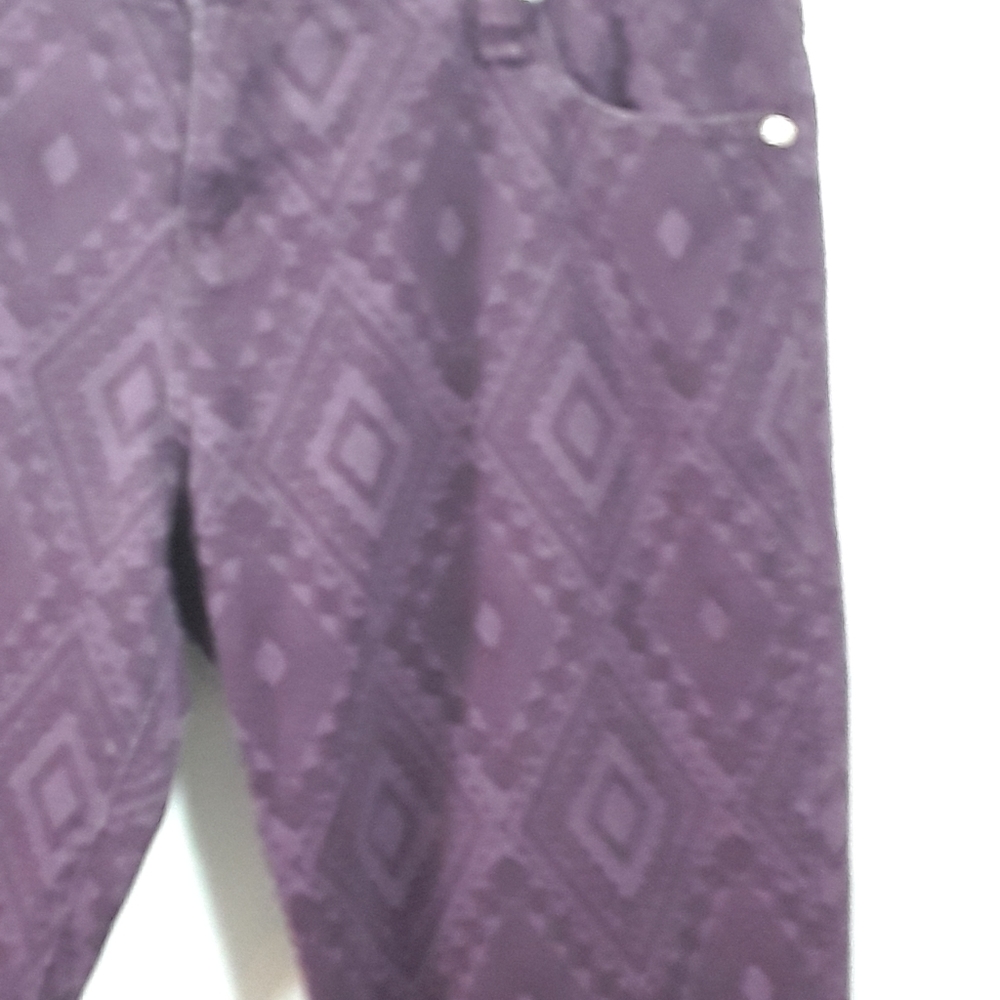 Sanctuary purple denim Aztec design size 29 - Picture 6 of 6